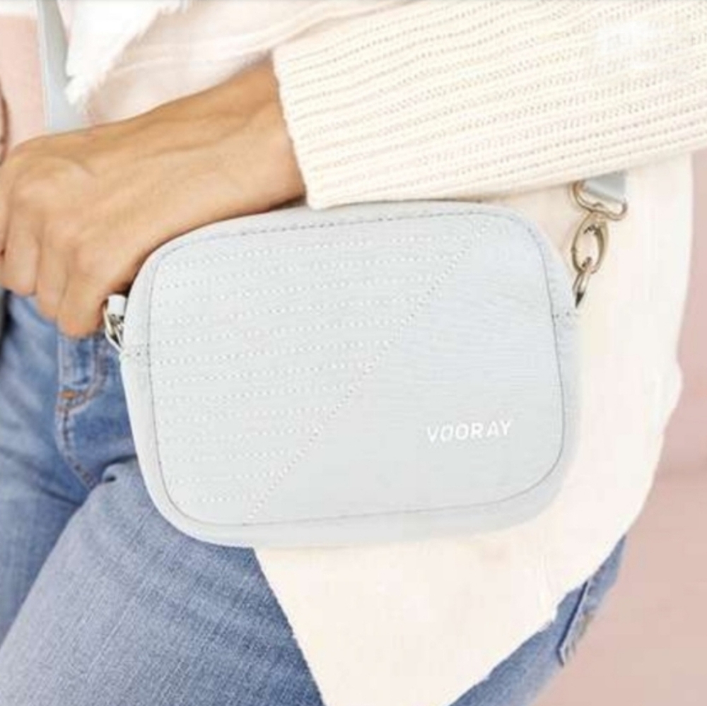 Vooray Light Gray Sidekick Crossbody Bag - Picture 9 of 9